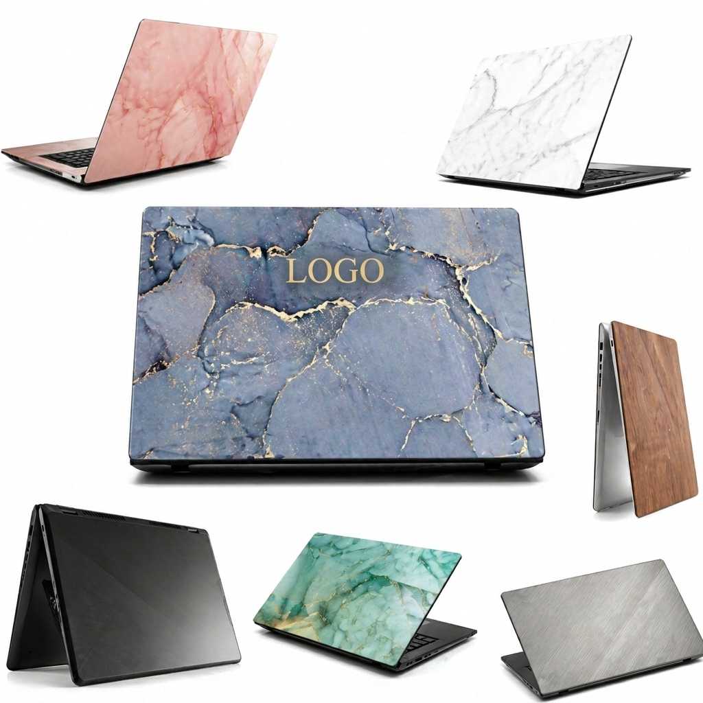 Full Color Protective Laptop Skin Decal for Custom Branding