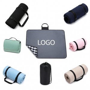 Large Water-Resistant Outdoor Blanket with Portable Carrying Straps