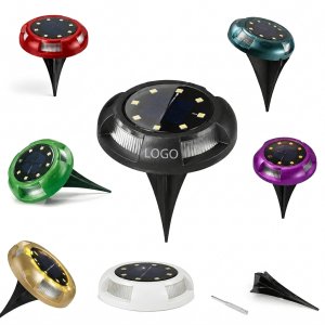 Solar Powered Pathway Disc Light