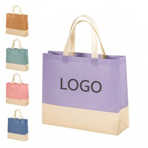 Two-Tone Non-Woven Reusable Shopping Tote