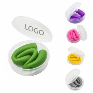 Reusable Foldable Silicone Drinking Straw in Compact Travel Case